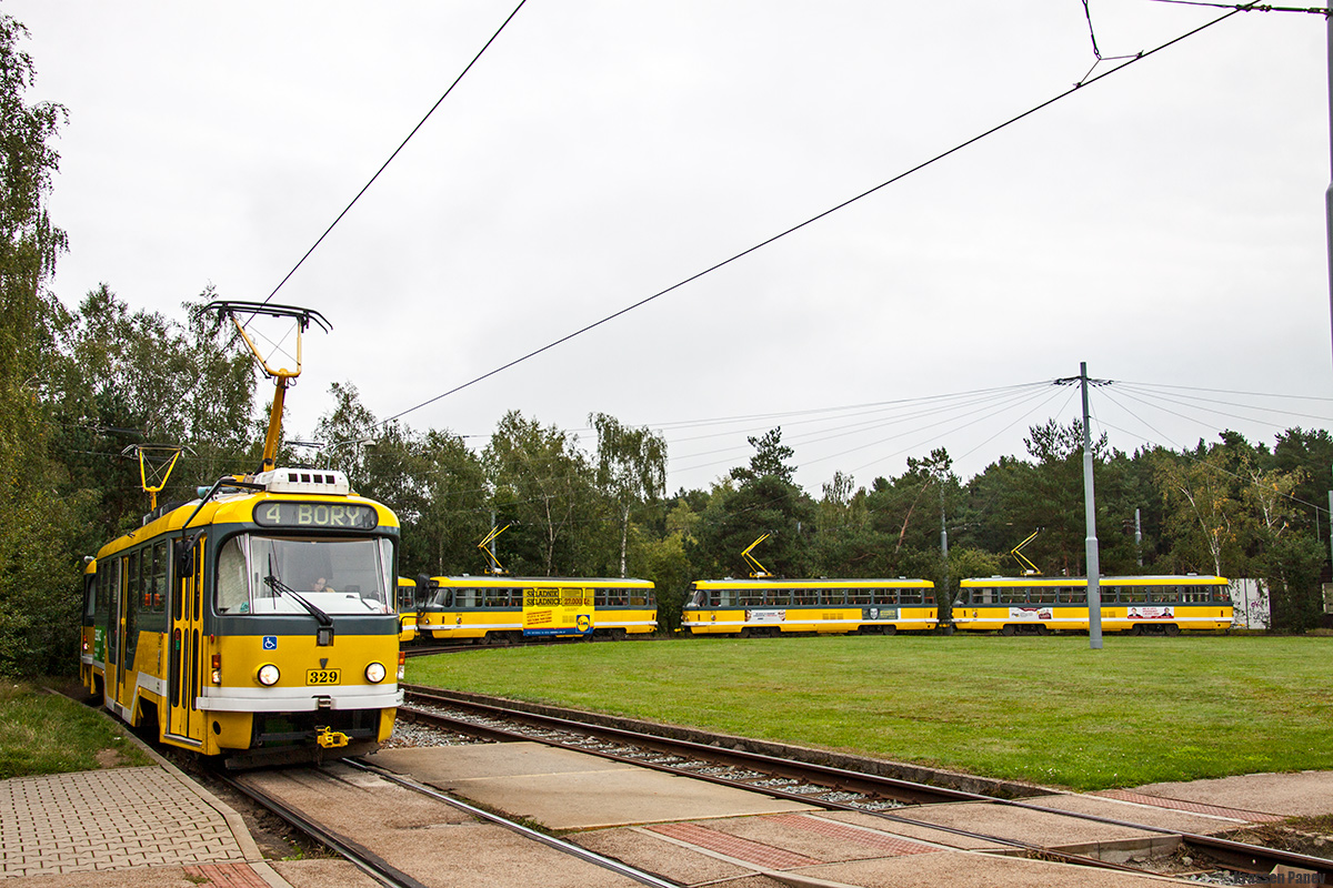 Пльзень, Tatra T3R.PLF № 329