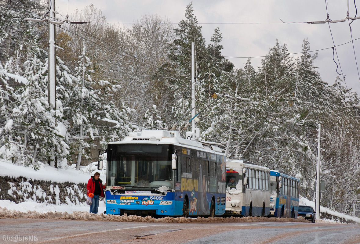 Крымский троллейбус, Богдан Т70115 № 6409