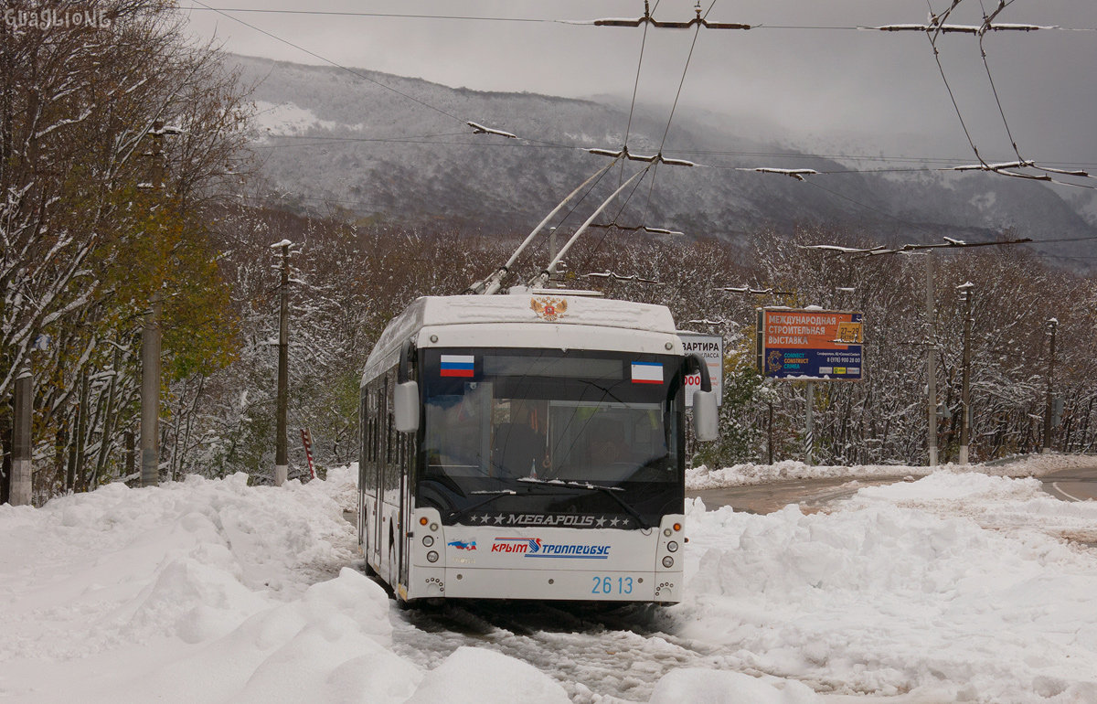 Крымский троллейбус, Тролза-5265.05 «Мегаполис» № 2613