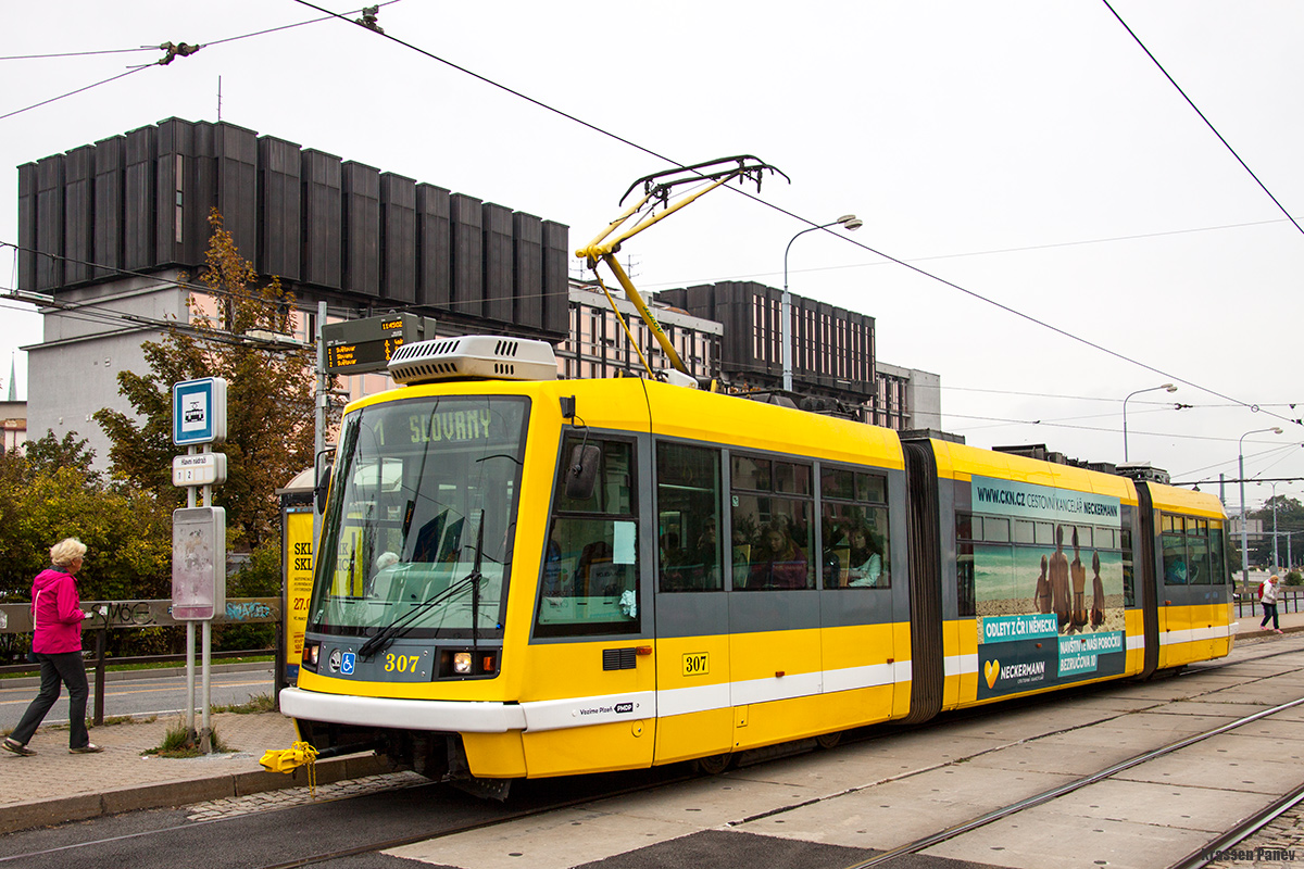Пльзень, Škoda 03T3 Astra № 307