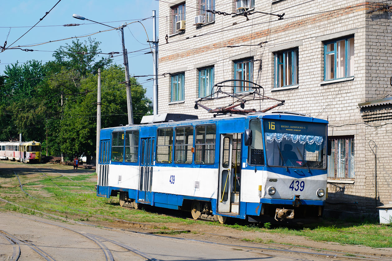 Запорожье, Tatra T6B5SU № 439