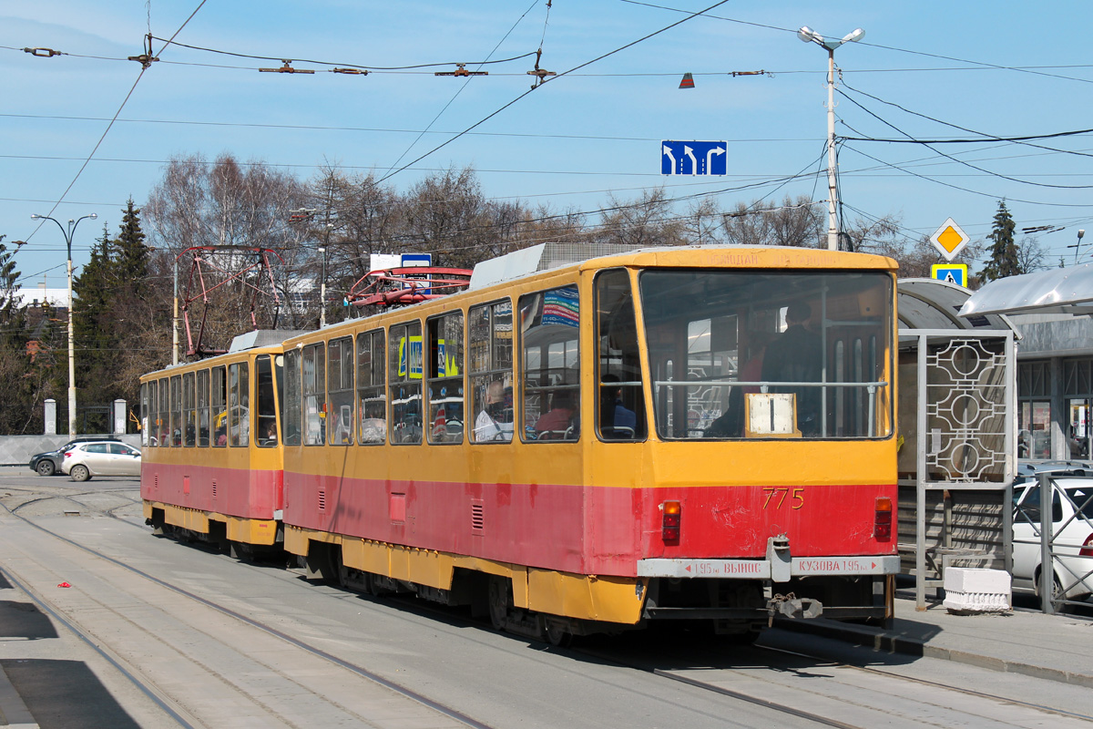 Yekaterinburg, Tatra T6B5SU № 775