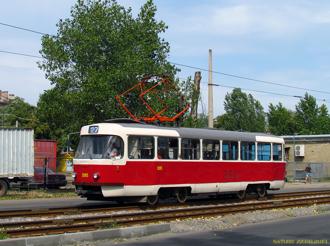 Харьков, Tatra T3SU № 3095