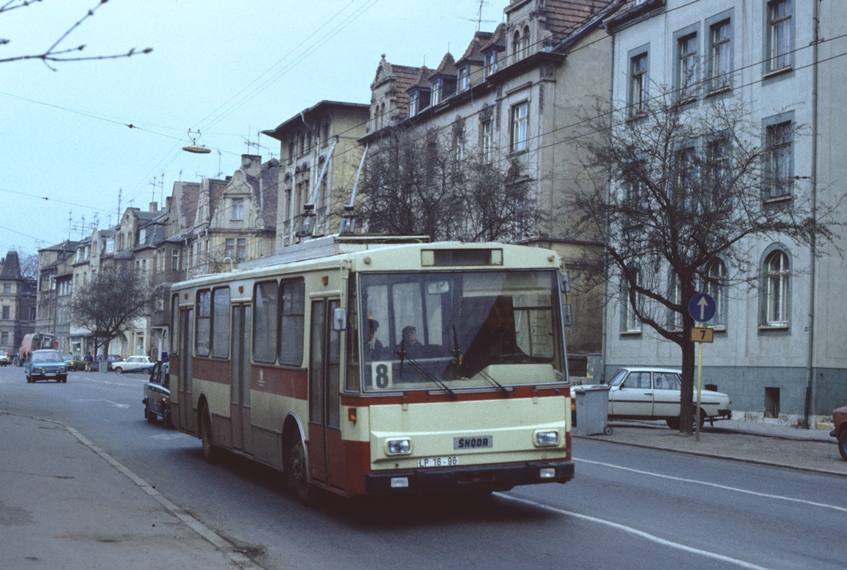 Веймар, Škoda 14Tr03 № 8005; Веймар — Старые фотографии — Троллейбус