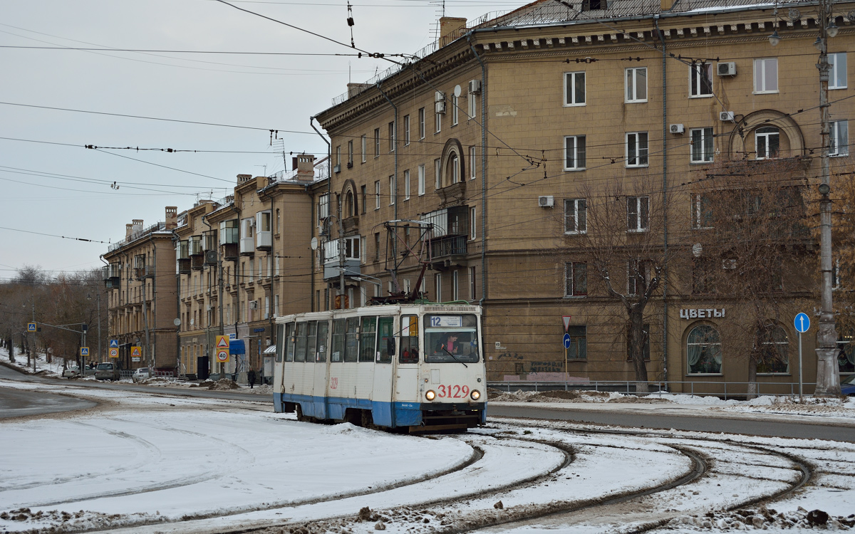 Магнитогорск, 71-605 (КТМ-5М3) № 3129