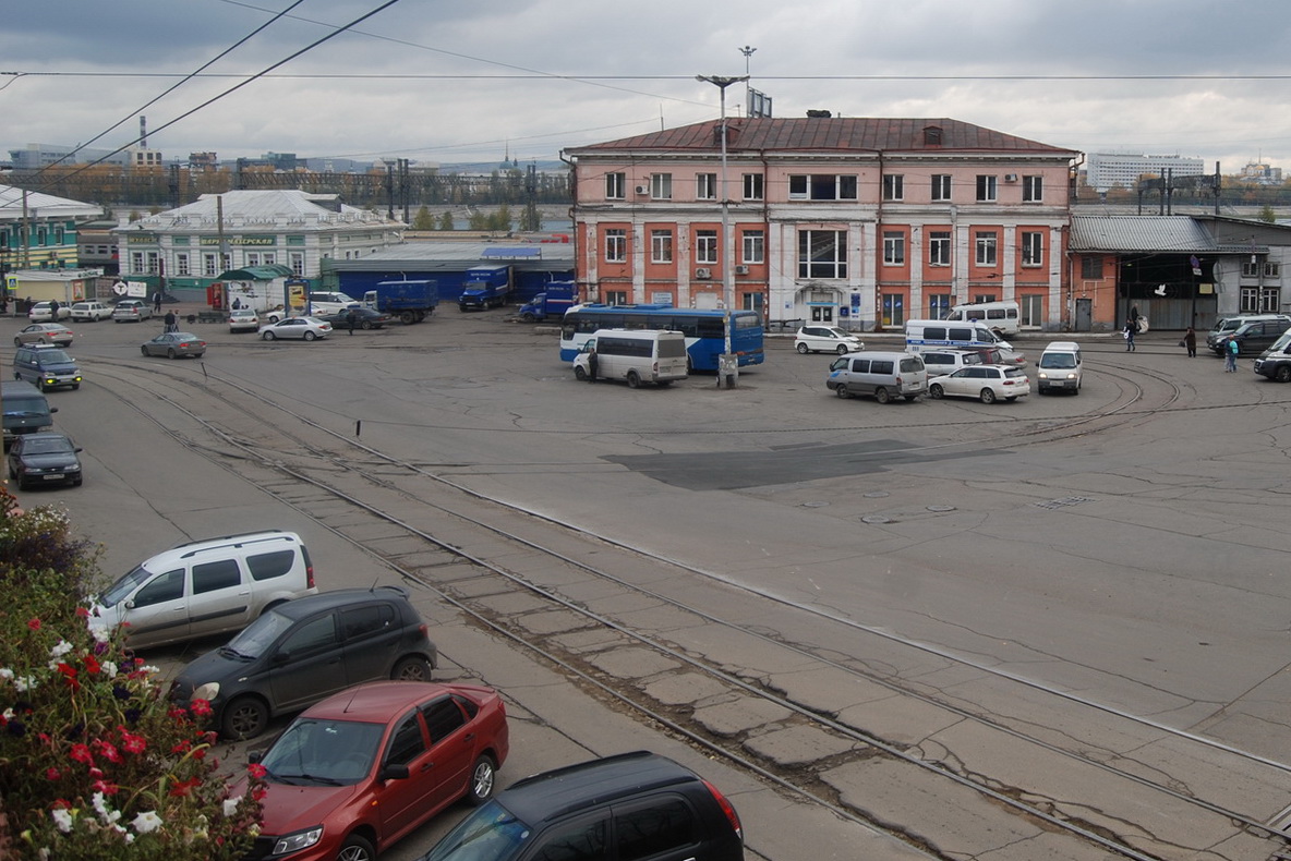 Иркутск — Конечные станции и разворотные кольца Иркутск — Конечные станции и разворотные кольца