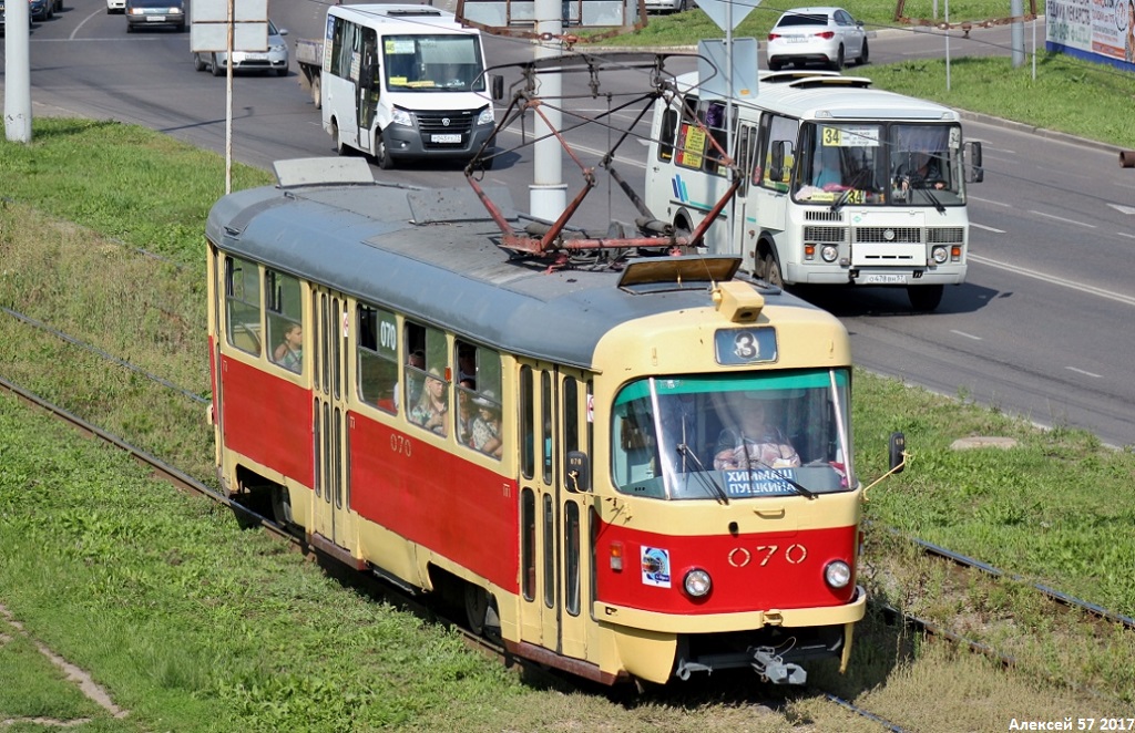 Орёл, Tatra T3SU № 070