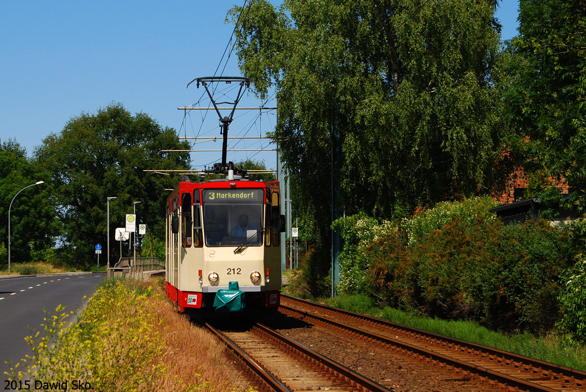 Франкфурт-на-Одере, Tatra KT4DM № 212