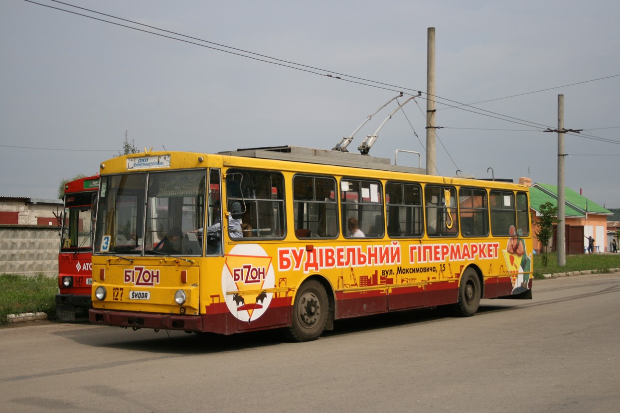 Ивано-Франковск, Škoda 14Tr02 № 127