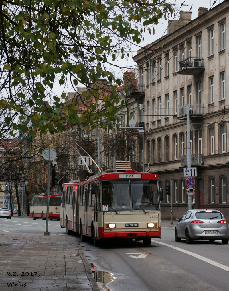 Вильнюс, Škoda 15Tr03/6 № 2603