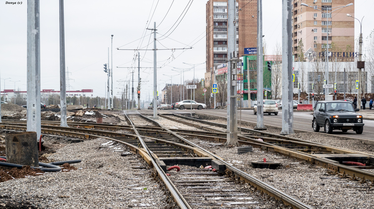 Самара — Строительство и ремонты трамвайных линий; Самара — Строительство трамвайной линии к стадиону "Самара Арена"; Самара — Трамвайные линии
