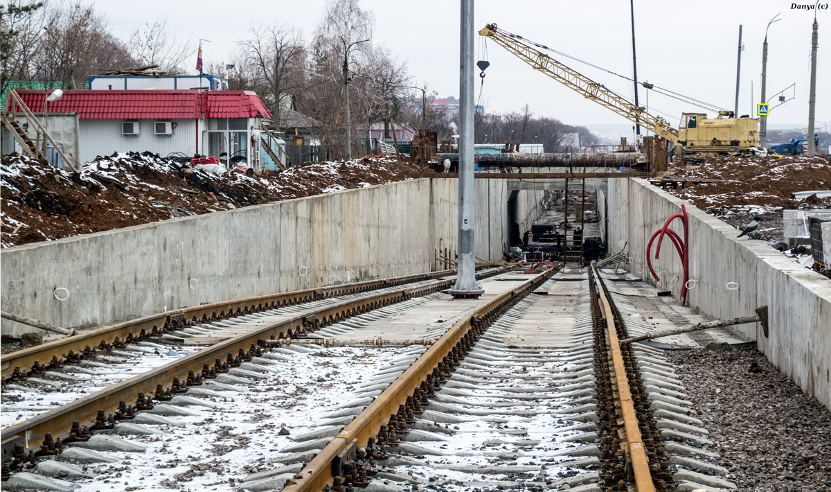 Самара — Строительство и ремонты трамвайных линий; Самара — Строительство трамвайной линии к стадиону "Самара Арена"; Самара — Трамвайные линии