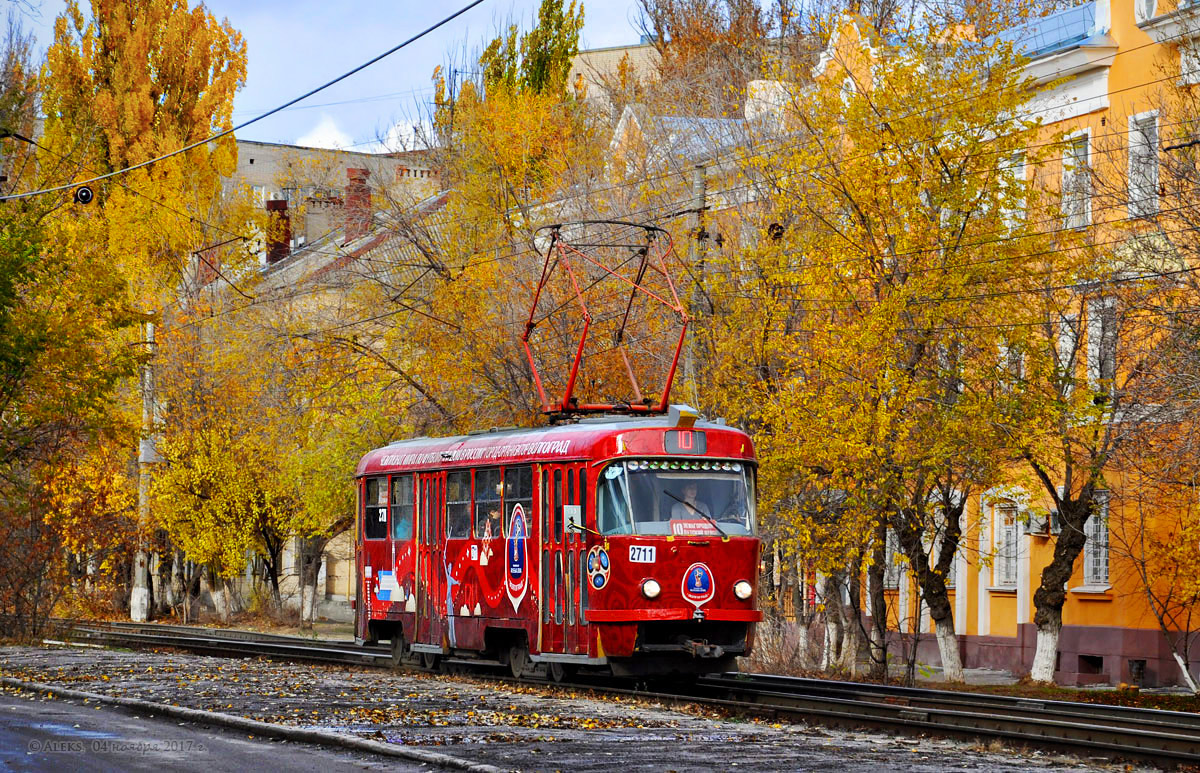 Волгоград, Tatra T3SU № 2711