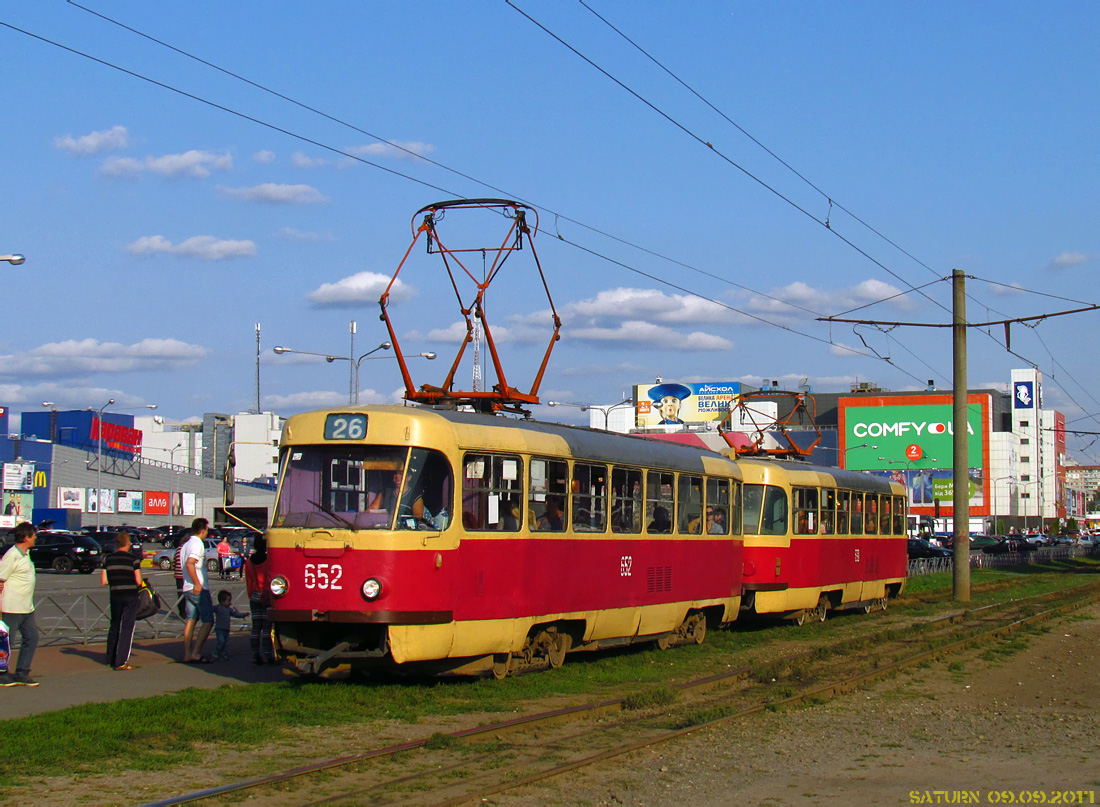 Харьков, Tatra T3SU № 652