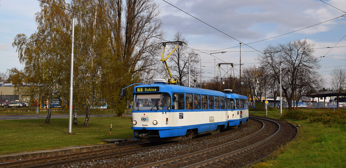 Острава, Tatra T3G № 1044; Острава, Tatra T3G № 1040