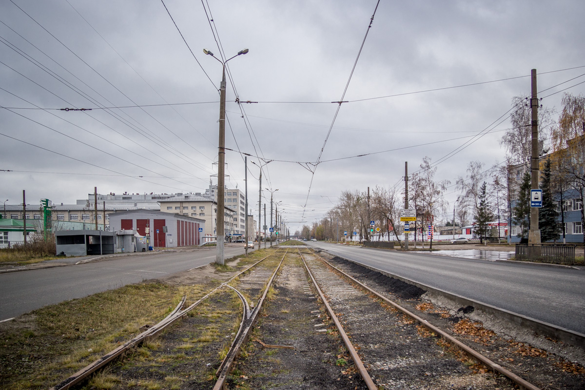 Kazań — Big tram circle; Kazań — ET Lines [5] — South; Kazań — Service lines