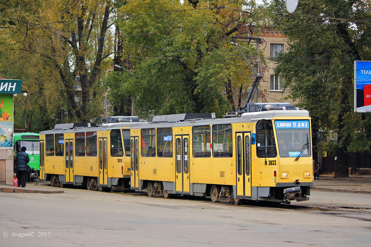 Днепр, Tatra T6A2M № 3033