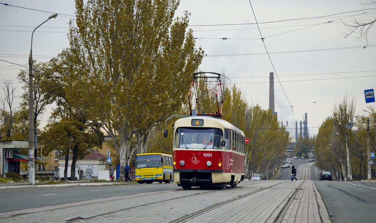 Мариуполь, Tatra T3SUCS № 1001