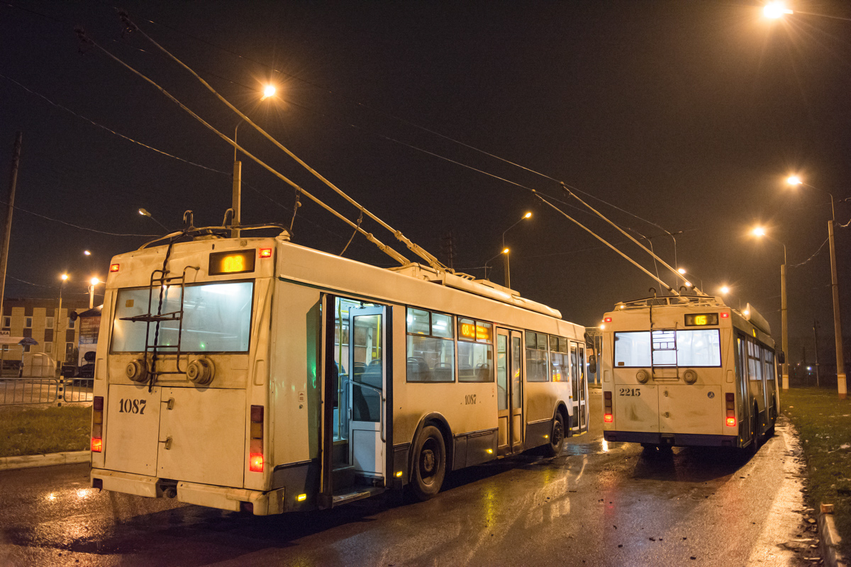 Саранск, Тролза-5275.07 «Оптима» № 1087; Саранск, Тролза-5275.03 «Оптима» № 2215