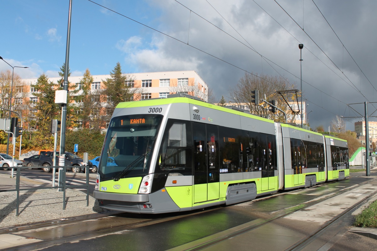Ольштын, Solaris Tramino S111o № 3000