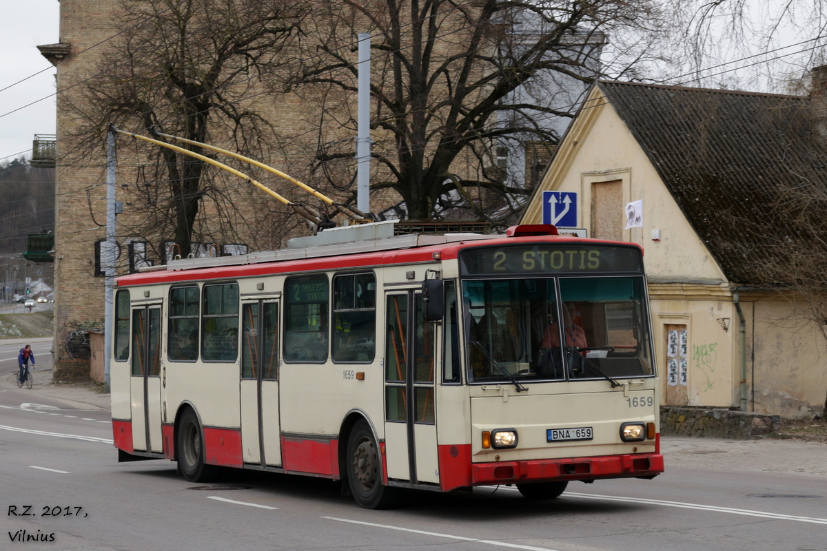 Вильнюс, Škoda 14Tr17/6M № 1659