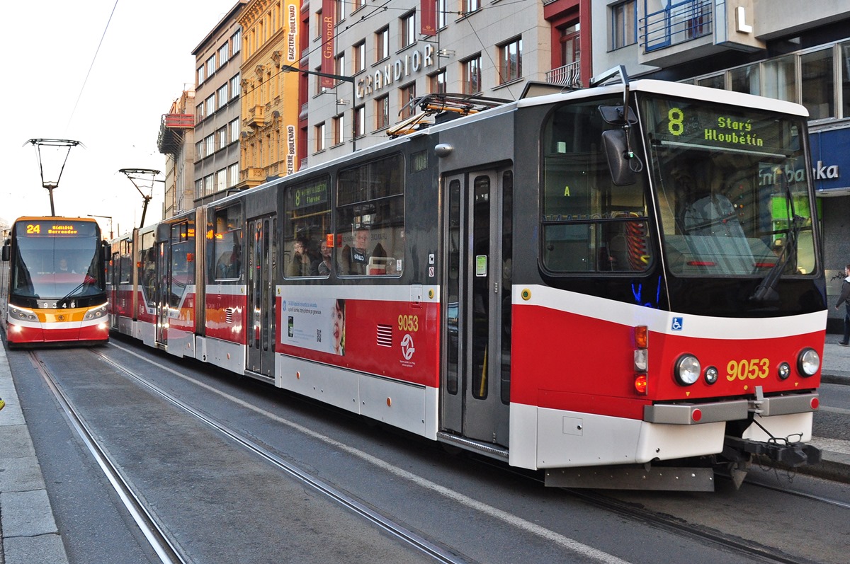 Прага, Tatra KT8D5R.N2P № 9053