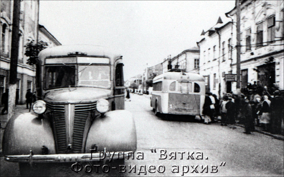 Киров, ЯТБ-1 № 1; Киров — Старые фотографии