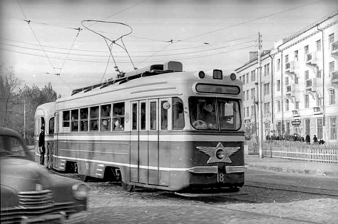 Самара, КТМ-1 № 18; Самара — Исторические фотографии — Трамвай и Троллейбус (1942-1991)