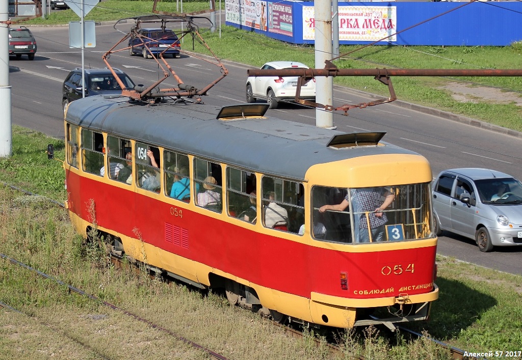 Орёл, Tatra T3SU № 054
