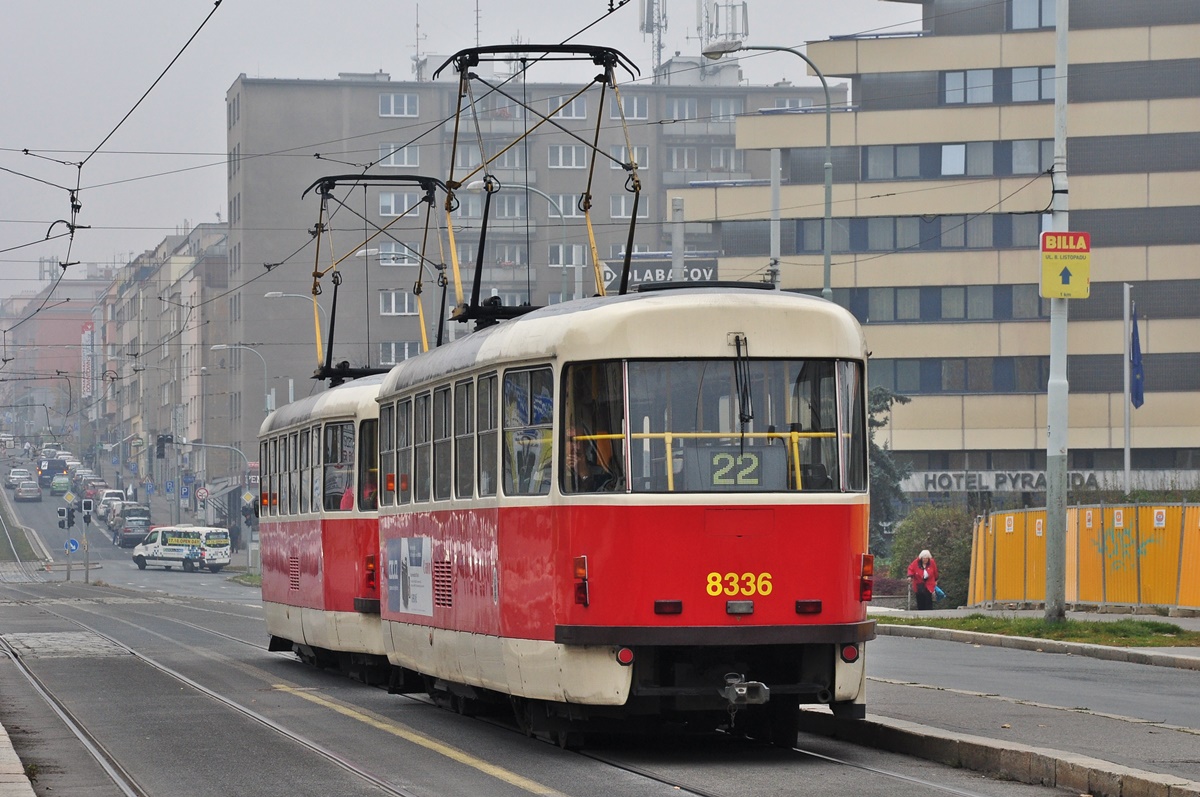 Прага, Tatra T3R.P № 8336