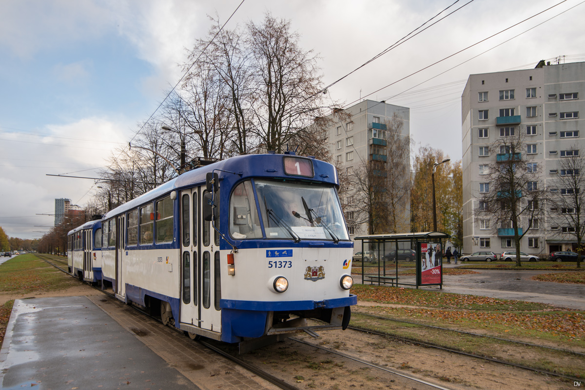 Рига, Tatra T3A № 51373