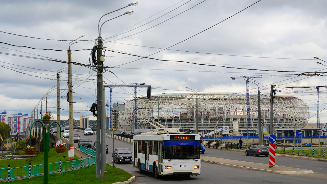 Saransk, Trolza-5275.07 “Optima” č. 1168