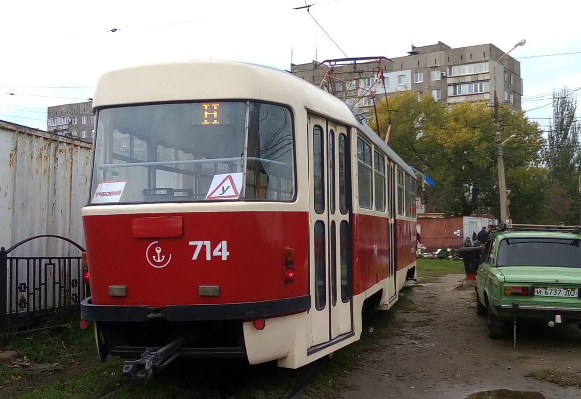 Мариуполь, Tatra T3SU № 714