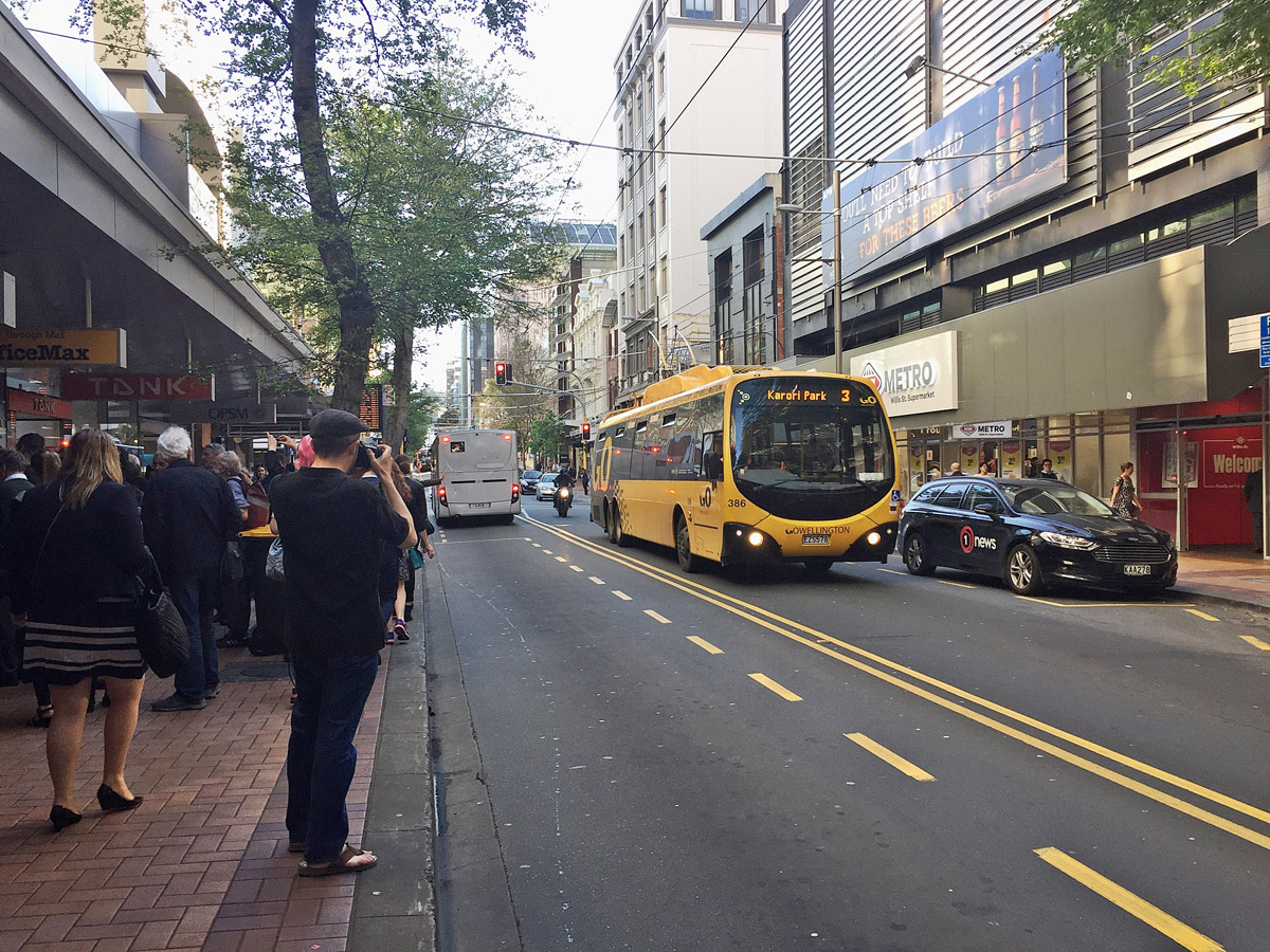 Веллингтон, Designline MK-IV № 386; Веллингтон — Последний день работы троллейбуса 31 октября 2017 г. Веллингтон, Designline MK-IV № 386; Веллингтон — Последний день работы троллейбуса 31 октября 2017 г.