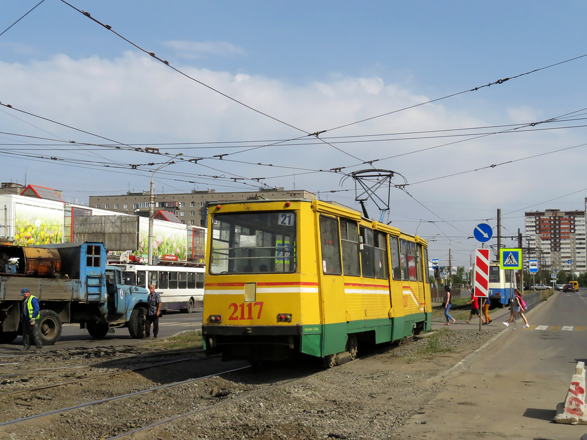 Магнитогорск, 71-605 (КТМ-5М3) № 2117