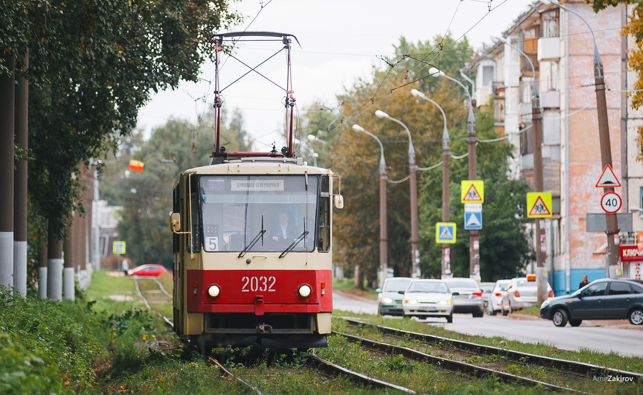 Ижевск, Tatra T6B5SU № 2032