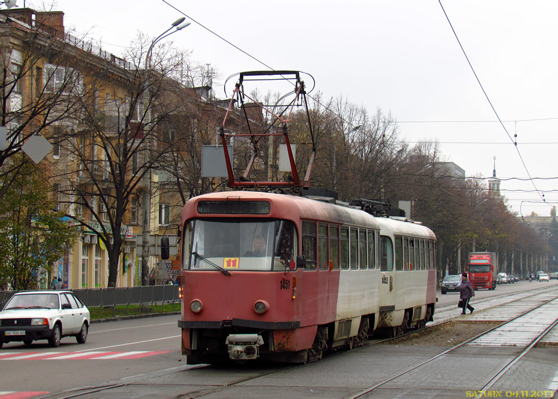 Днепр, Tatra T4D-MT № 1451