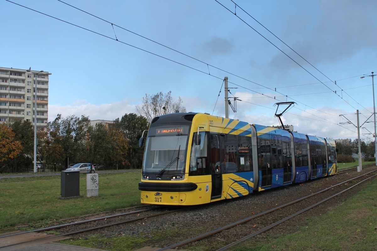 Торунь, PESA Swing 122NbTDuo № 317