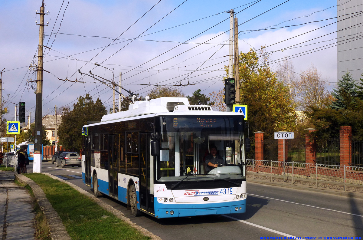 Krymský trolejbus, Bogdan T70110 č. 4319