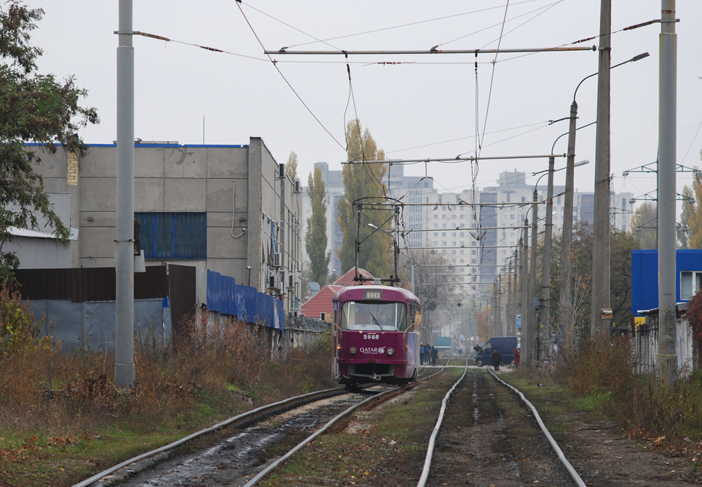 Киев, Tatra T3SU № 5988