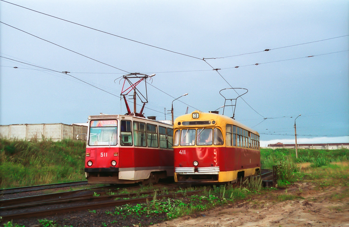 Витебск, 71-605А № 511; Витебск, РВЗ-6М2 № 411