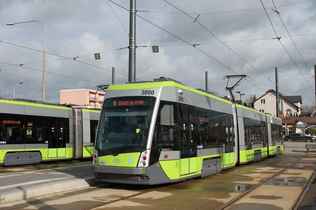 Ольштын, Solaris Tramino S111o № 3000