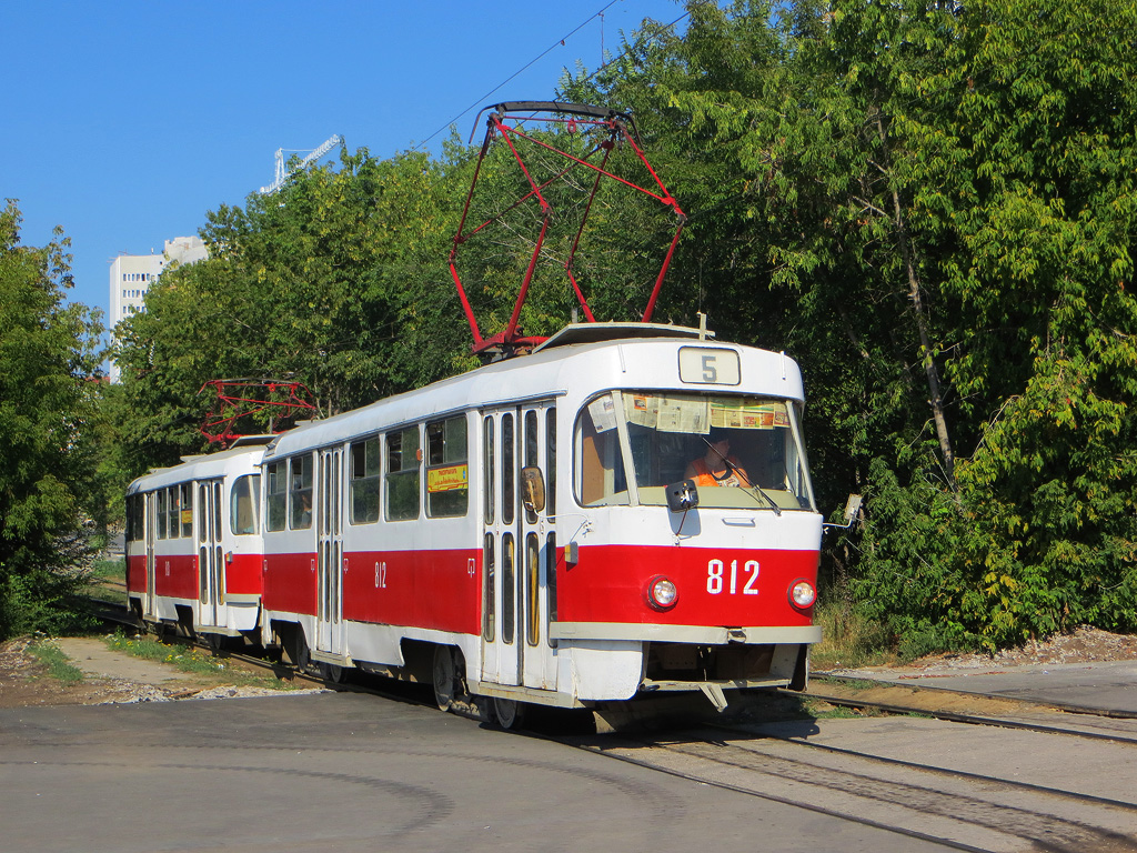 Самара, Tatra T3SU № 812