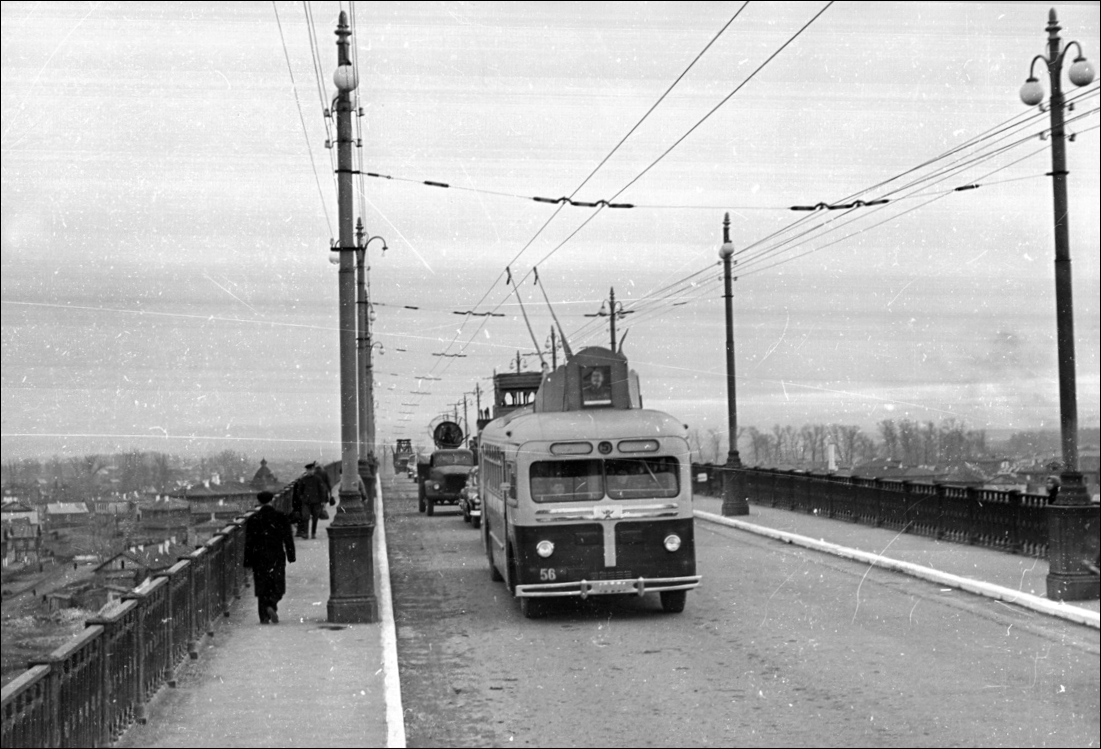 Самара, МТБ-82Д № 56; Самара — Исторические фотографии — Трамвай и Троллейбус (1942-1991)