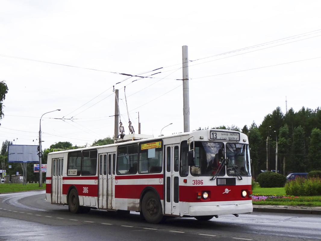 Самара, ЗиУ-682Г [Г00] № 3186; Самара — Конечные станции и кольца (троллейбус)
