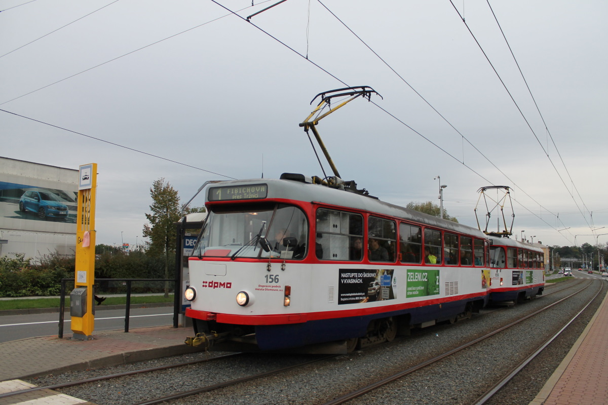 Ołomuniec, Tatra T3R.P Nr 156