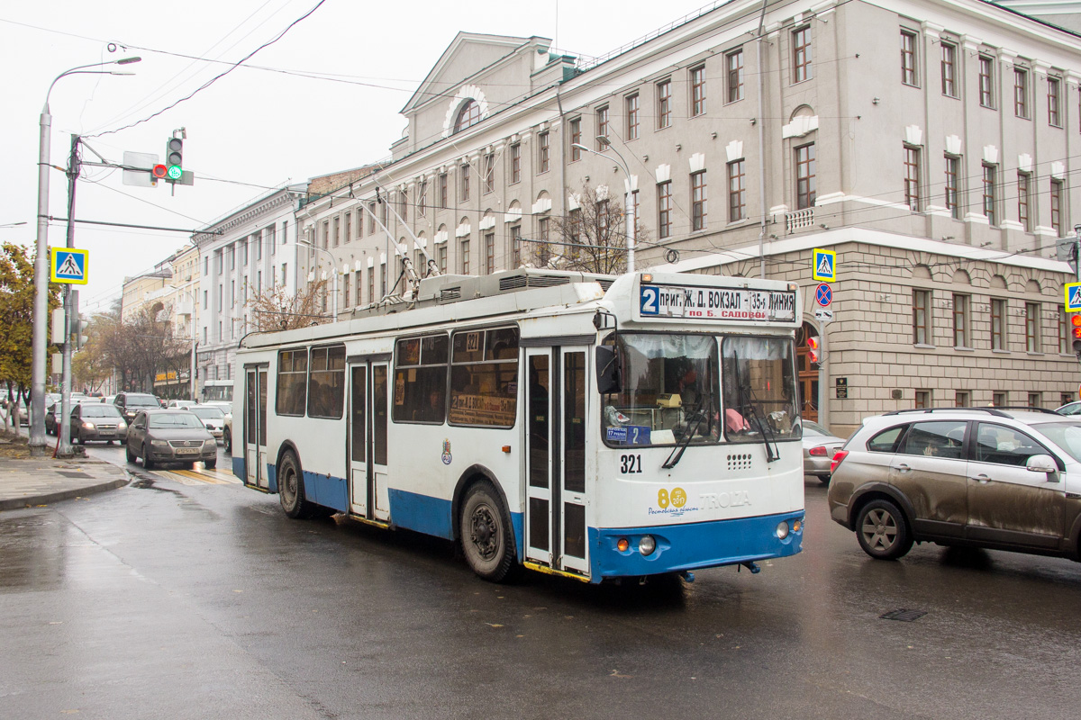 Ростов-на-Дону, ЗиУ-682Г-016.02 (с широкой 1-й дверью) № 321