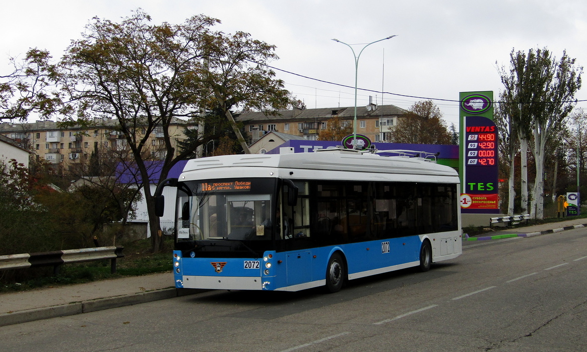Севастополь, Тролза-5265.03 «Мегаполис» № 2072 Севастополь, Тролза-5265.03 «Мегаполис» № 2072