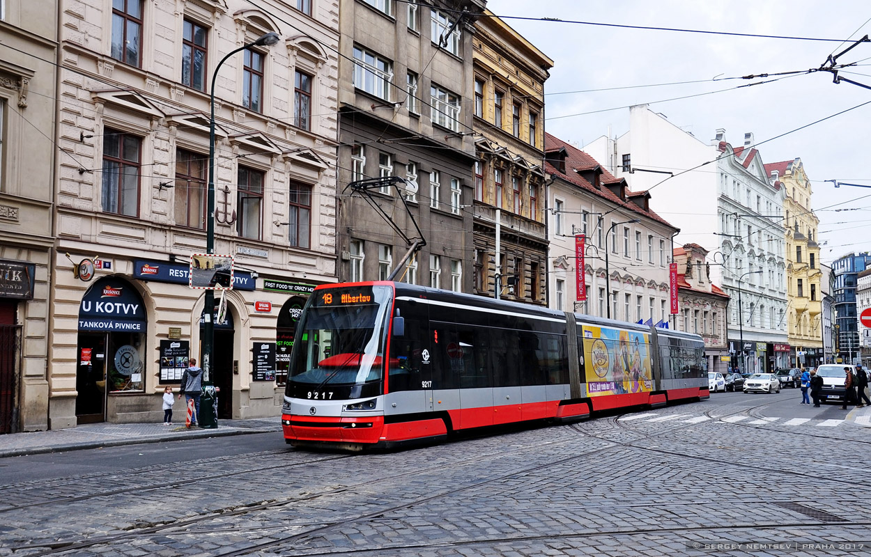 Прага, Škoda 15T2 ForCity Alfa Praha № 9217