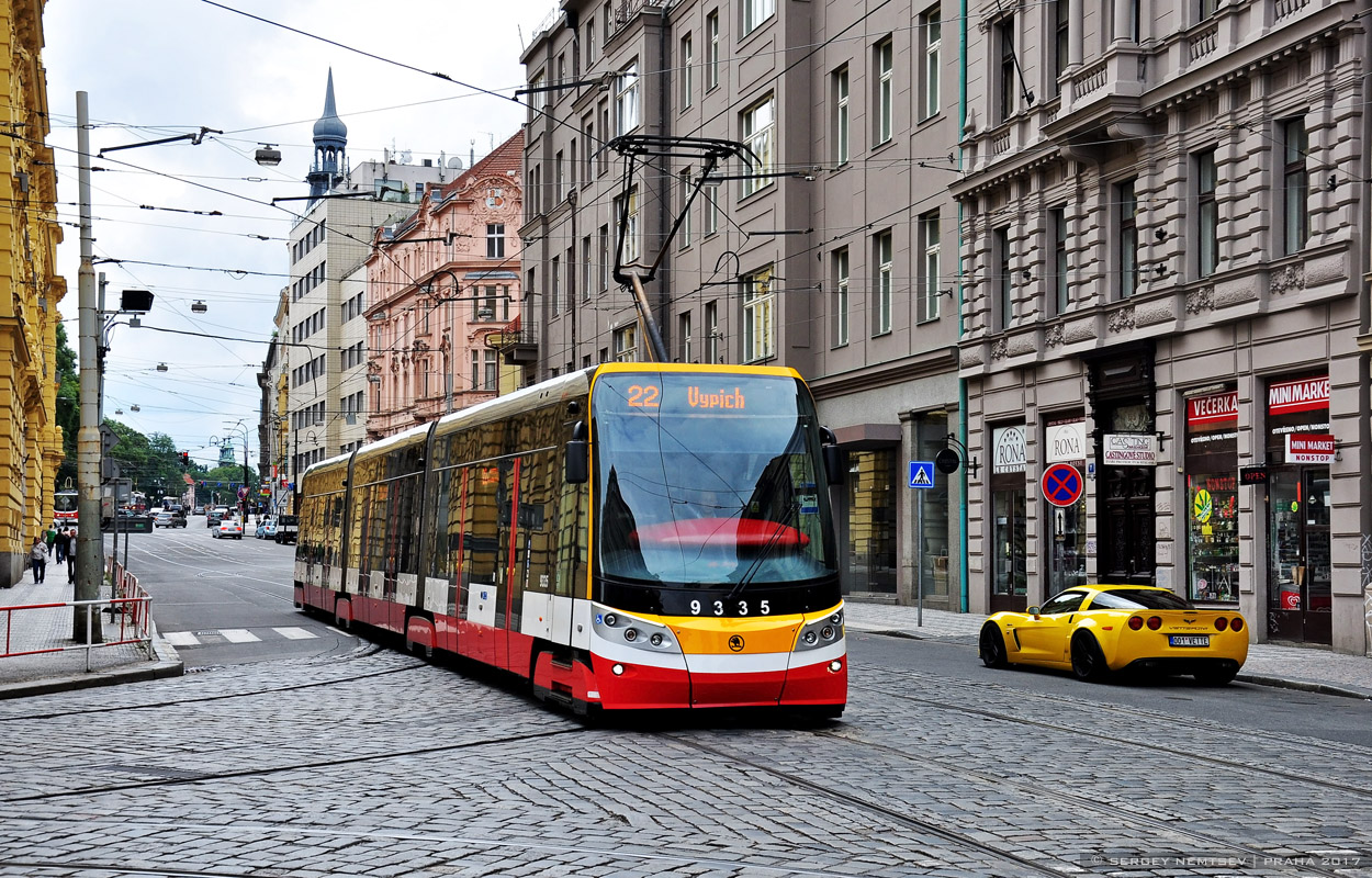 Прага, Škoda 15T4 ForCity Alfa Praha № 9335